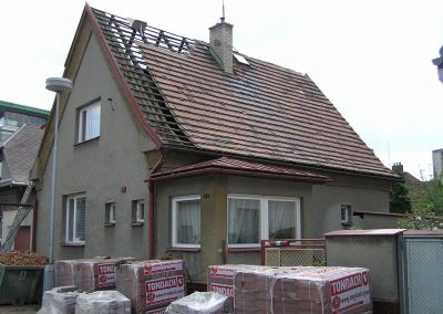 Rekonsrtukce střechy Frýdek – Slezská